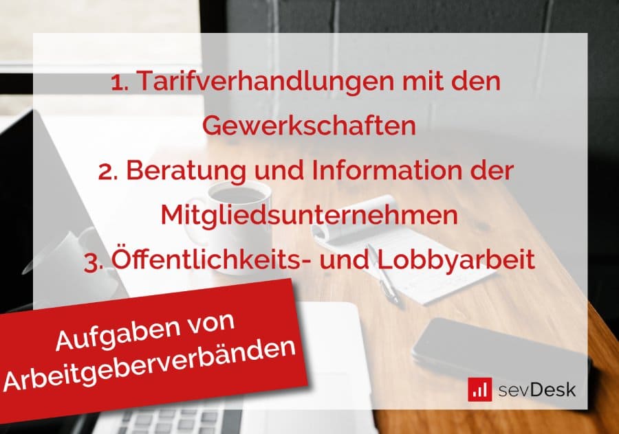 Arbeitgeberverband Aufgaben
