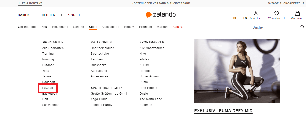 Design Website Organisation