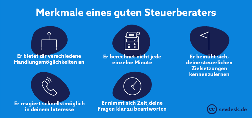 Merkmale Steuerberater