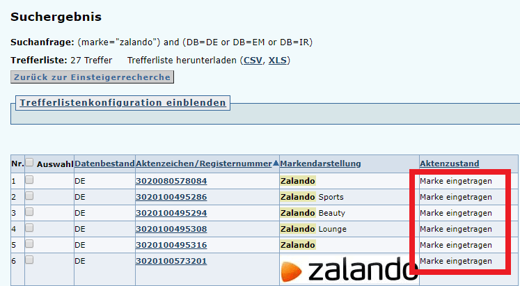 Markenname