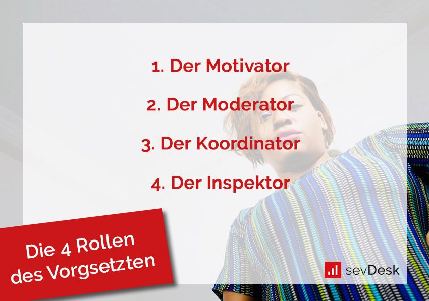 Die 4 Rollen des Vorgesetzten