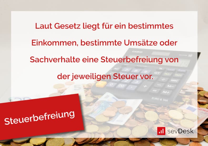 Steuerbefreiung Gesetz