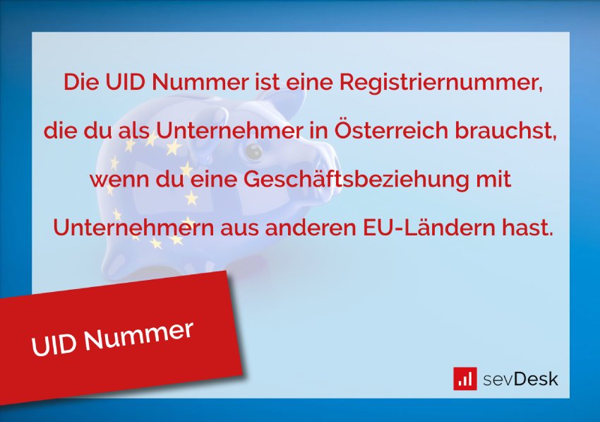 UID Nummer