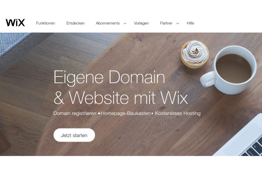 Wix eigene Domain