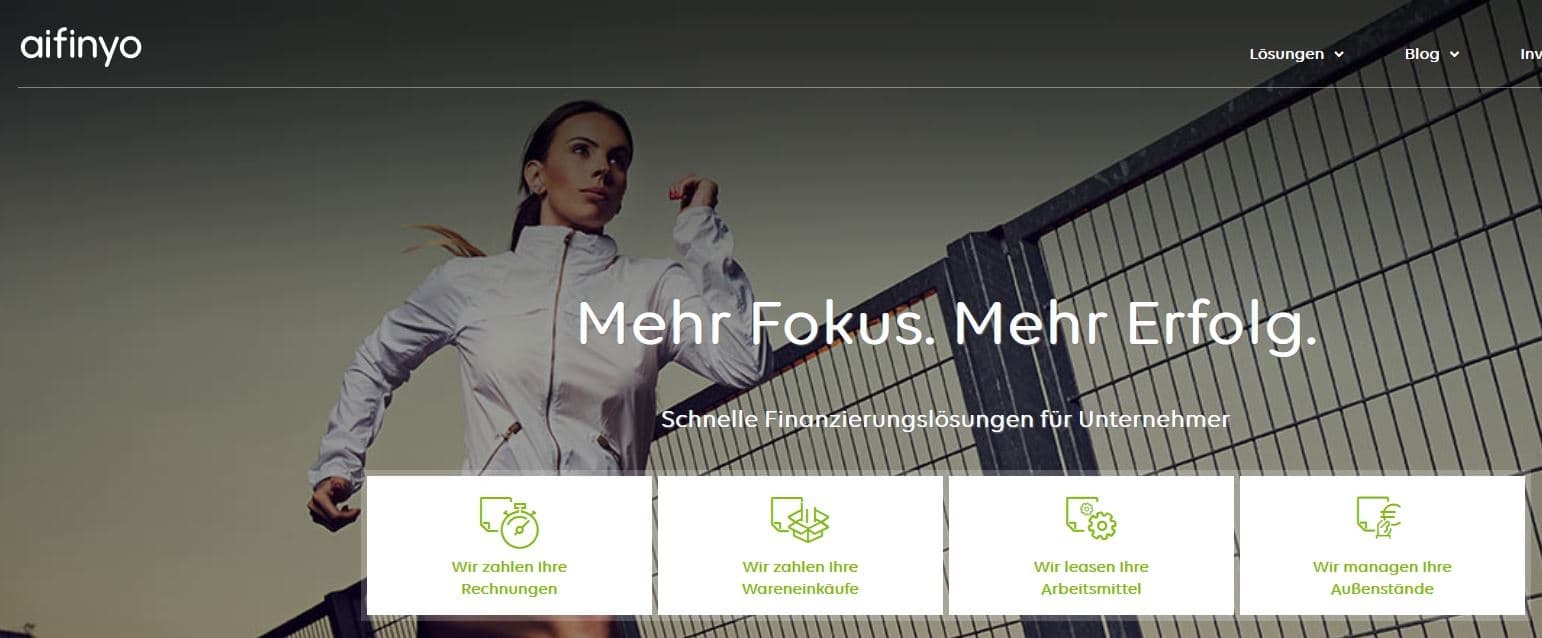 aifinyo Finanzierungsloesung