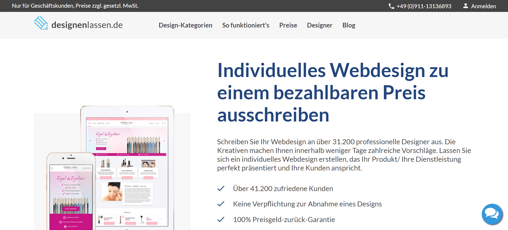 Designenlassen.de Webdesign