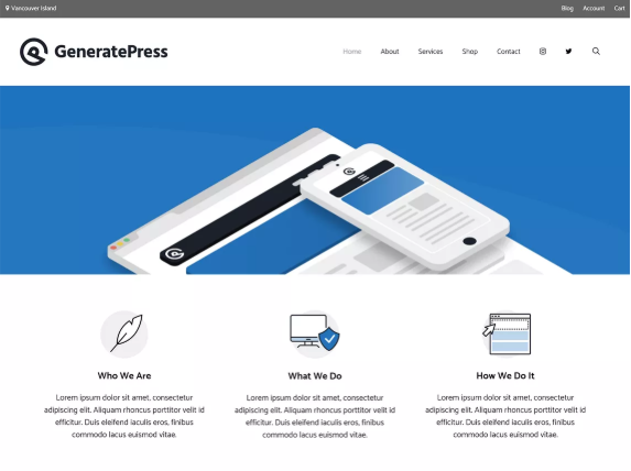 generatepress theme