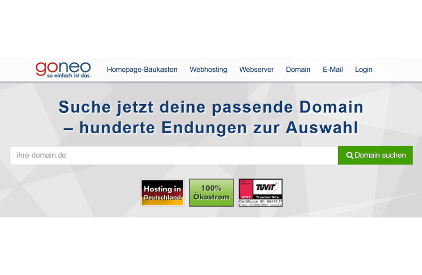 goneo Domain
