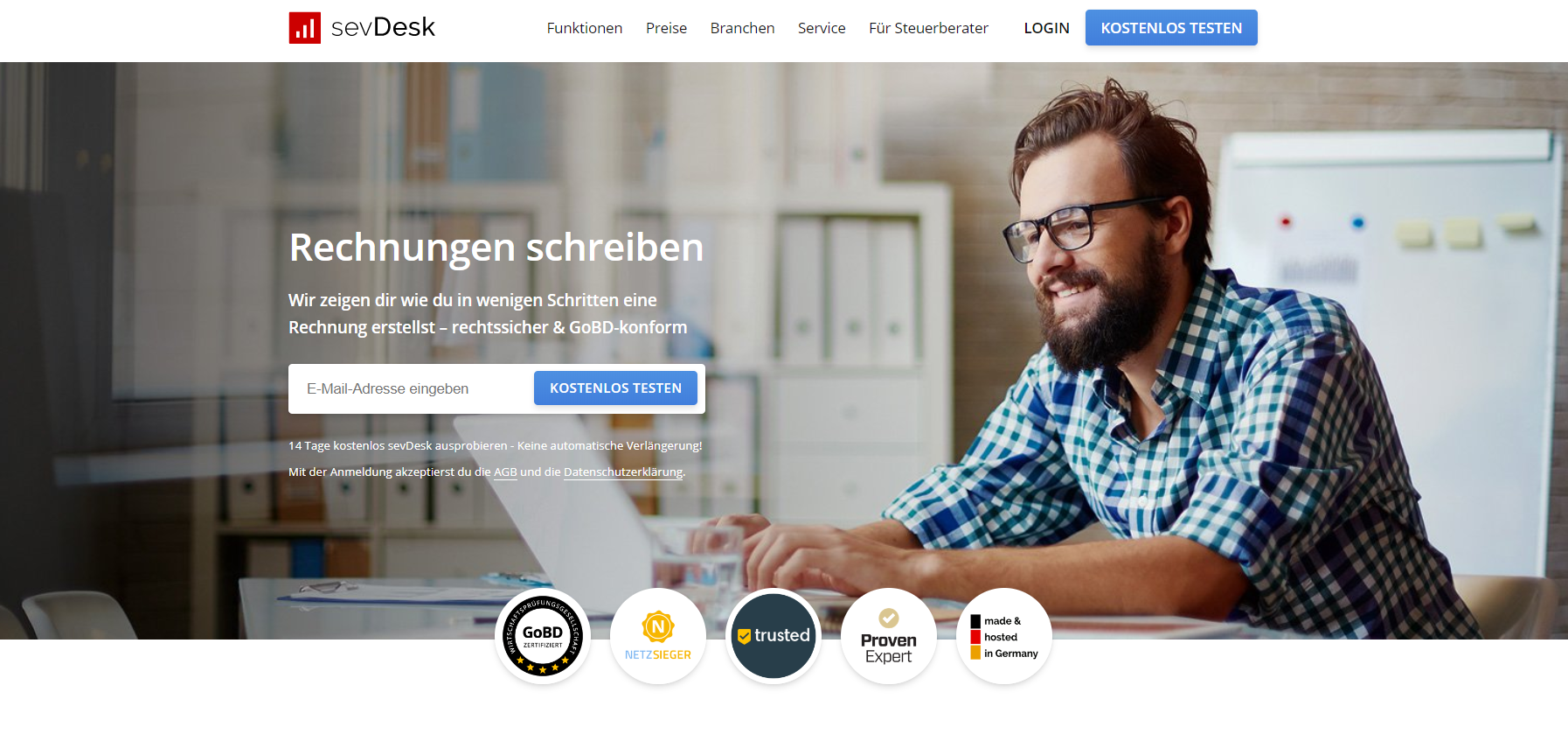 sevDesk Buchhaltungssoftware