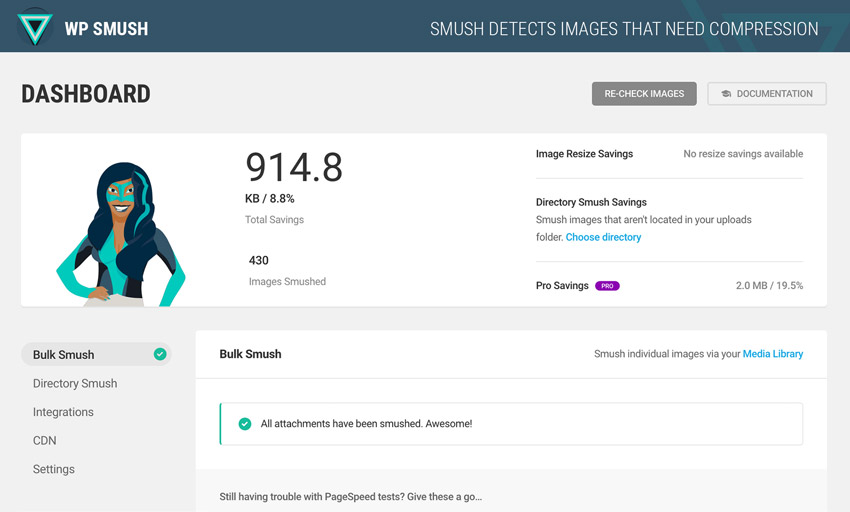 Smush Plugin